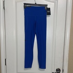 WOMENS Under Armour Cobalt Blue High-Waist compression Leggings